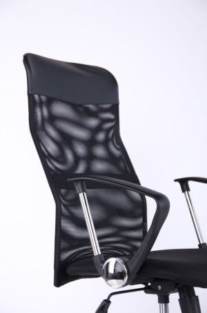 Fotoliu de birou AMF Ultra Chrome Black