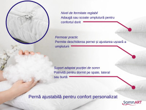 Pernă Somnart Somnia 50 x 70 cm 