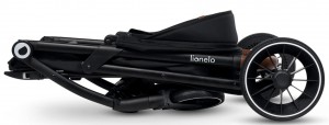 Cărucior de plimbare Lionelo Alexia Black Onyx