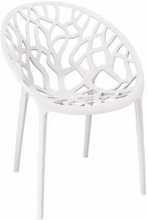 Стул для дачи Sunrise C-58 PP White