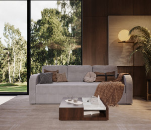 Прямой раскладной диван Baltika 