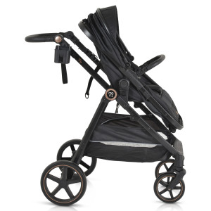 Cărucior 2 în 1 transformabil Moni Tokyo Black