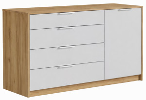 Comoda MatroLuxe Aura №3 Oak Craft Gold