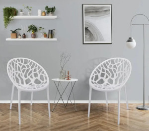 Стул для дачи Sunrise C-58 PP White