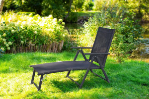 Șezlong Jumi OM-281653 Black