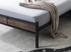 Кровать Evger K-300 160 x 200 см Black Wood