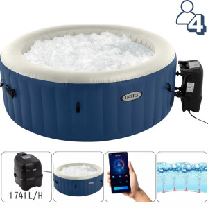 Джакузи Intex PureSpa Bubble Blue (28486) 