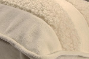Pernă decorativă Blanket Teddy Stripe 45x45 cm 