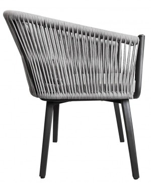 Стул для дачи DP Tulip Grey