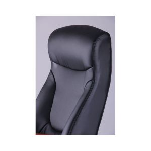 Кресло руководителя AMF Galant Black (натуральная кожа)
