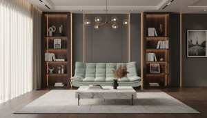 Canapea dreaptă extensibilă Dallas 