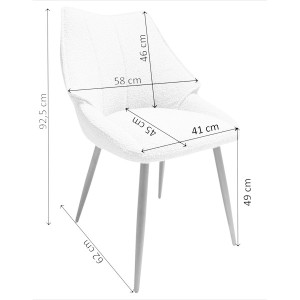 Scaun pentru bucătărie Magnus Teflek eden 20