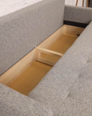 Canapea dreaptă extensibilă Jersey 