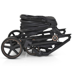 Cărucior 2 în 1 transformabil Moni Tokyo Black