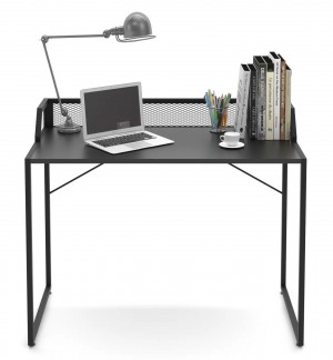 Прямой компьютерный стол Magnus Mela Anthracite/Black