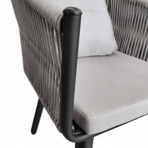 Стул для дачи DP Tulip Grey