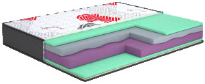 Беспружинный матрас Flirt 160 x 200 см 