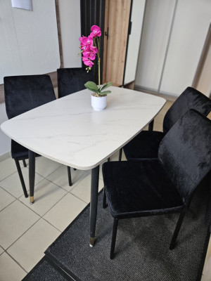 Стол Yasen DT-9034 Matt snow white