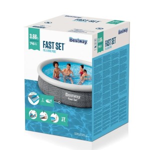 Бассейн Bestway Fast Set 366x76 см 