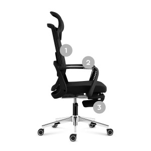 Fotoliu de birou Manager 3.6 Black