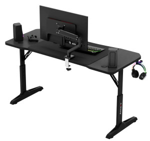 Masă gaming Hero 3.6 + mousepad Black