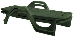 Șezlong Bica Zanzibar Green