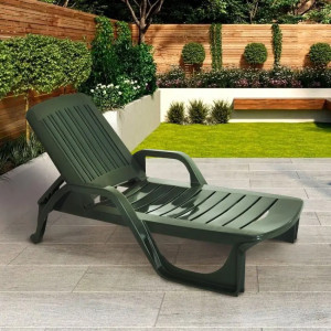 Șezlong Bica Zanzibar Green