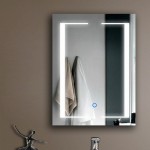 Зеркало с LED подсветкой Aveza Modern Lighted Mirror 60x70 см 