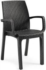 Стул для дачи Bica Verona Armchair Graphite
