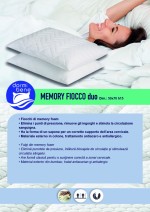 Комплект подушек Memory Fiocco Duo 50 x 70 см 
