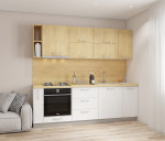 Bucătărie modulară Relaxe Standard Natural 2.4 m 