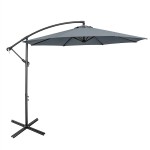 Umbrelă Jumi 300 cm Grey