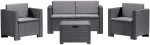 Set de mobilier pentru grădină Bica Colorado 2 Graphite