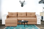 Canapea de colț Icam Narcis 29L Queens Coffee