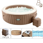 Jacuzzi Intex Sahara Tan Round Bubble Spa (28412) 