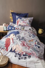 Lenjerie de pat pentru copii Issimo Shiny Girl 160 x 220 cm 