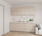Модульная кухня Relaxe Compact Bej 2.2 м 