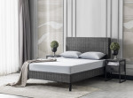 Кровать Evger BF-10 160 x 200 см Grey