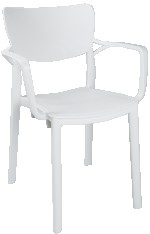 Scaun pentru casă de vară Magnus CT 029 White