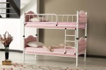 Двухъярусные кровати для детей Magnus Melis 90 x 200 см Pink