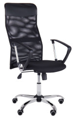 Fotoliu de birou AMF Ultra Chrome Black