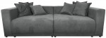 Canapea dreaptă extensibilă DP Maiami Dark Grey