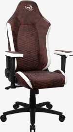 Fotoliu gaming AeroCool Crown AeroSuede Bordo