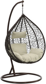 Fotoliu cocon Chomik FAT1050 Brown/Beige