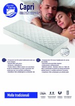 Saltea cu arcuri Dormibene Capri 80 x 200 cm 