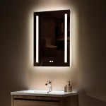 Зеркало с LED подсветкой Lency Wall Mirror 70x50 см 