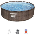 Бассейн Bestway Steel Pro Max Rotang (56709BW) 366 x 100cm 