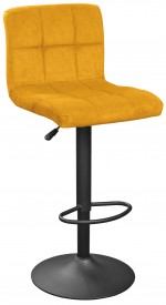Барный стул DP Sb-044 Velvet Curry+Black Leg