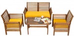 Set de mobilier pentru grădină Villager Calipso Yellow