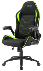 Fotoliu gaming Xenos Neron Black/Green